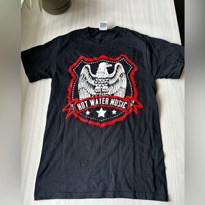 Hot Water punk band T-shirt, men’s size small.